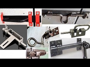 Metal door latch design ideas