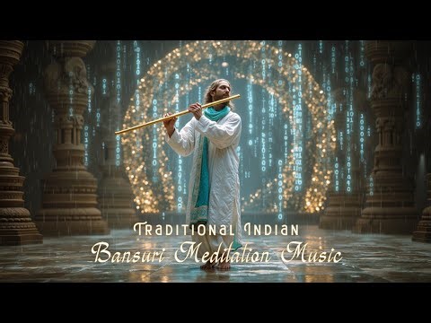 Bansuri Meditation Music ~ Traditional Indian Flute for Deep Relaxation