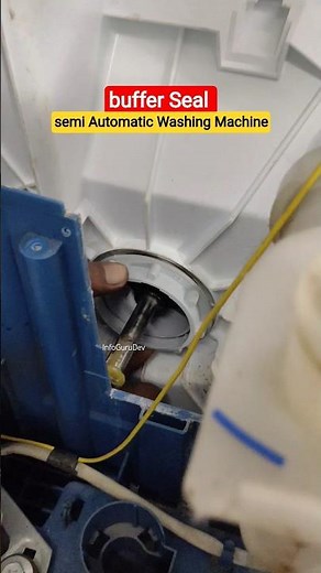 semi Automatic Washing Machine Buffer Seal Replacement | washing machine repair