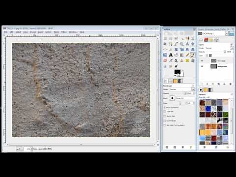 GIMP Tutorial- How to make a textured background
