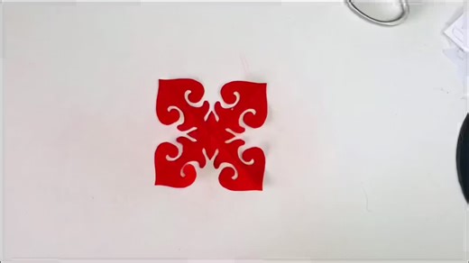 tutorial👐#papercutting #paperart #handcut #papercut #剪纸