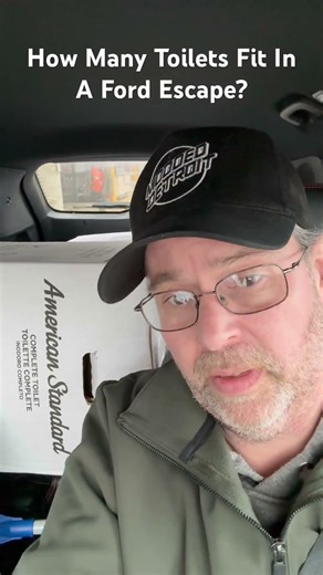 How many toilets fit in a Ford Escape?- Useless Tech Tips!