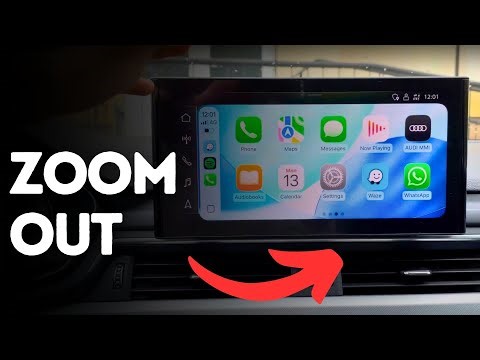 How to Zoom Out on Waze Maps on Apple CarPlay?