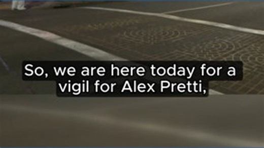 Indivisible Forest Grove Oregon and other community members gathered to hold a candlelight vigil for victims of ICE. | KGW-TV