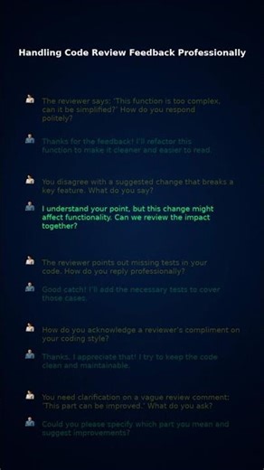 Master Code Review Feedback Like a Pro | English for Software Engineers #shorts #english