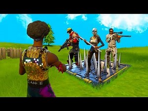 SPIKE TRAPPING THE LAST PLAYER ALIVE! (Fortnite Battle Royale)