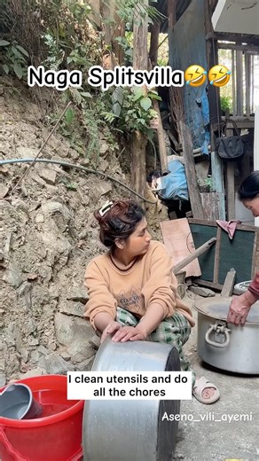Naga Splitsvilla ft My Mom 😂😂 ‪@asenoayemi‬ || CONTESTANT 1 #funny #viral #comedyshorts #comedy