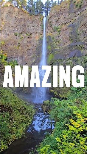 Fall Colors Multnomah Falls | Oregon’s Iconic Cascade Adventure 🚿