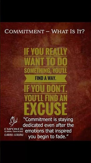 Commitment — What Is It?