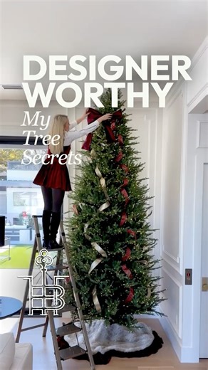 My Secrets to a Designer-Worthy Christmas Tree 🎄