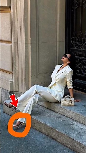 Elegant White Blazer Suit, Luxury Handbag & High Heels Outfit Ideas 🤍 Women’s Fashion 2026#fashion