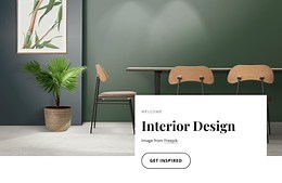 Interior architecture - Website Mockup by Nicepage