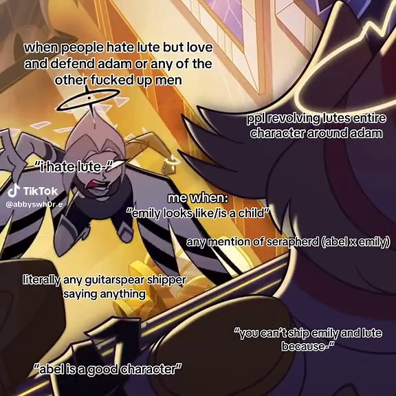 #LUTE || shes still my number one idc what she does cs if yall want to baby a literal r4p1$t i can baby my silly exorcist (although i will hold her accountable for the shit vaggie went through, not cool.) #hazbinhotelseason2 #foryoupage #emilyhazbinhotel #lutehazbinhotel