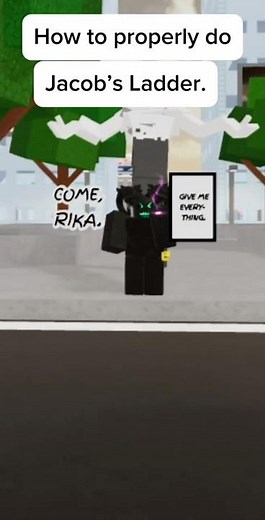 How to PROPERLY to Jacob’s Ladder in JJS(yes I just found this out please don’t hate me)