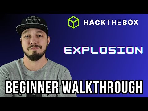 HackTheBox Tutorial - Explosion // Starting Point walkthrough