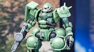 [谁来给它扶扶正]万代 发售决定HG GQuuuuuuX版 MS-06 绿扎古