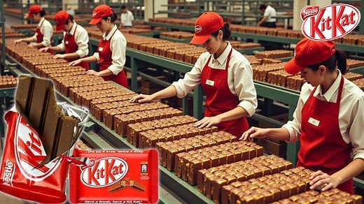 揭秘 奇巧 Kit Kat 诞生！从可可豆到工厂