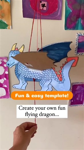 4.3K views · 332 reactions | You can create your own fun flying dragon with our printable template, available to download from MINIMADTHINGS.COM | Mini Mad Things | Facebook