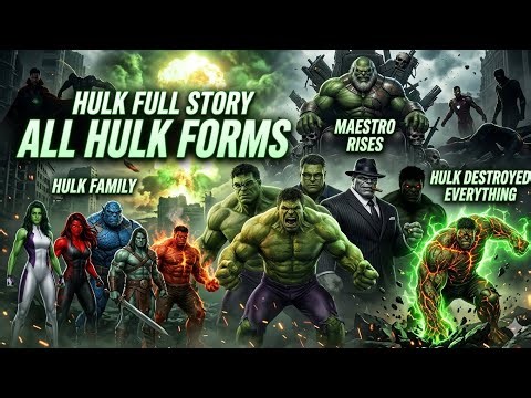 The Incredible Hulk Full Story | All Forms, Family & War From Bruce Banner to World Breaker Hulk.