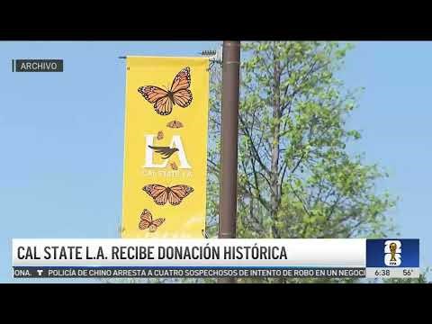 Cal State LA recibe donación histórica