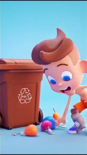 Dustbin songs #kids #nurseryrhymes #cartoon