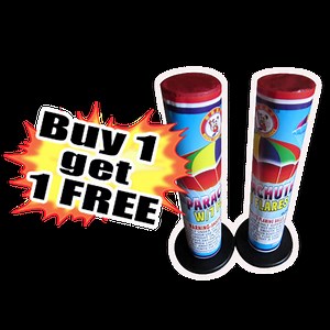 PARACHUTE W/COLOR CHANGING FLARE (PANDA) B1G1 FREE