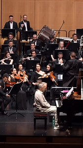 @stefano_bollani solos on Chick Corea’s Spain Arrangement by @alisdairjp At @laclugano Conductor @arseniy_shkaptsov | United Soloists Orchestra