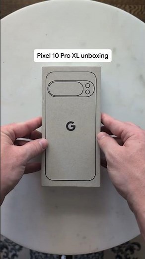Unboxing the new #Pixel10 Pro XL #MadeByGoogle #GoogleGemini #ASMR