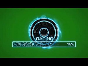 Cinematic Loading Green Screen Animation Effect for Your Epic Video Projects