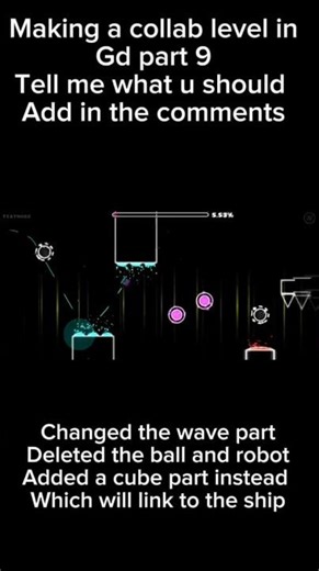 Making a level in geometry dash