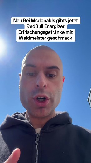 RedBull Energizer Waldmeister bei McDonald’s – neu probieren