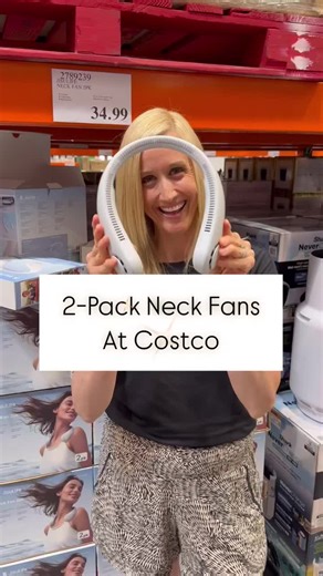 Rechargeable Neck Fans at Costco for Summer Comfort