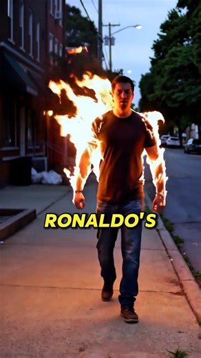 Ronaldo’s house catches fire 🔥 Help Ronaldo 🥹