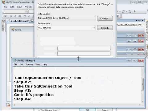 Dot Net SQL Server Database Connection String