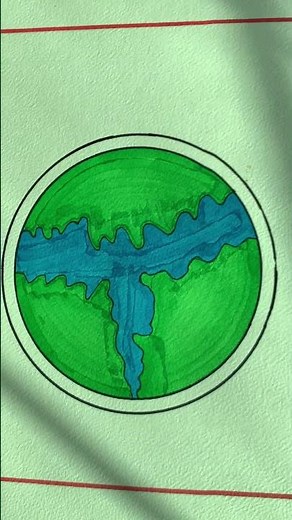 Google Logo Drawing: Colorful Art of a World Beneath | Step-by-Step Tutorial #aimaartz #shorts #art