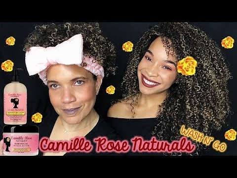 Camille Rose Naturals Wash n’ Go | Almond Jai Twisting Butter & Curl Maker