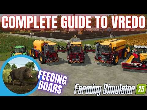 COMPLETE GUIDE TO THE VREDO DLC - Farming Simulator 25