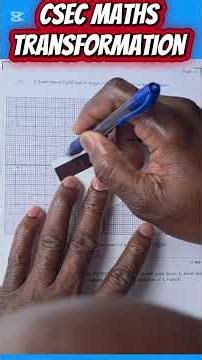 Transformational Geometry #maths #mathematics #csecmaths #cxcmaths #education