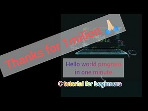 How to print hello world in c explaination | #cprogramming #coding #video #trending
