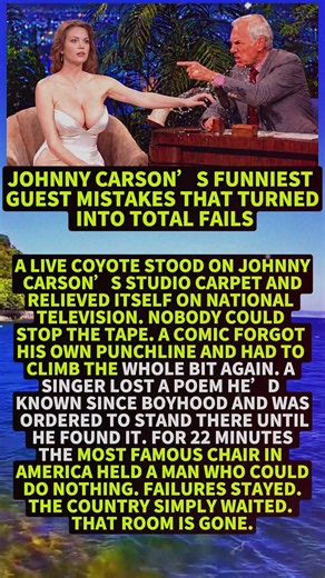 Johnny Carson’s FUNNIEST Guest Mistakes That Turned Into Total Fails #shorts #viral