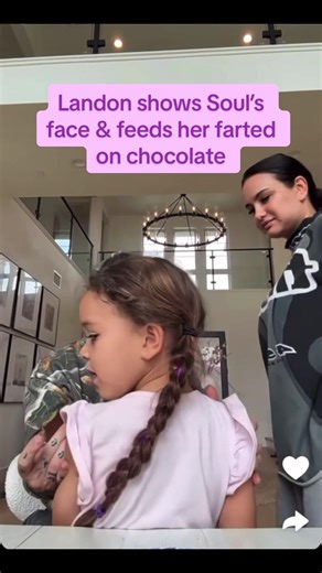 Landon Feeds Souline Chocolate