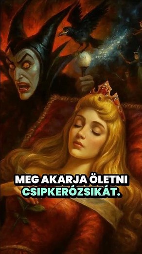 A TRAGIKUS RÉMÁLOM, AMIT A CSIPKERÓZSIKÁRÓL NEM MESÉLTEK EL NEKED! 😱👑 #csipkerózsika #disney