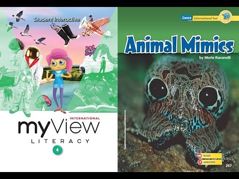 Animal Mimics - myView 4th Grade, Unit 2, Week 2 - Read Along