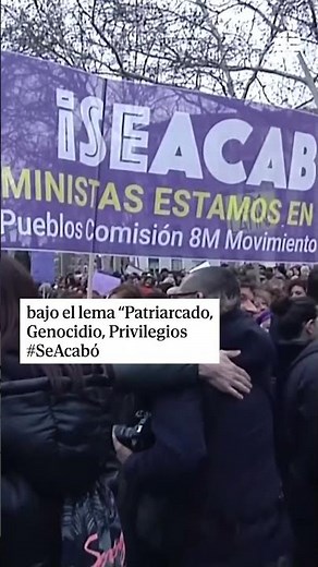 8M: Así ha sido la manifestación por el Día de la Mujer en Madrid #8M #Madrid #DíadelaMujer