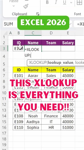 Excel Tips and Tricks | Excel Shortcuts #exceltutorial #exceltricks #xlookup #exceltips