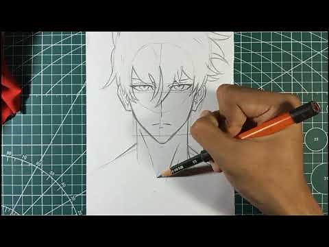 How to draw SUNG JIN WOO from SOLO LEVELING - Step by step