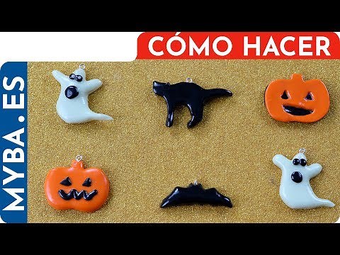Haz Adornos de Halloween muy fáciles. Manualidades para niños. DIY. Calabaza, fantasma y más.