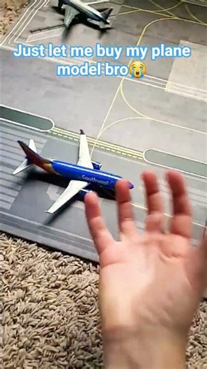 try again 😭 #aviation #airplane #modelplane #modelairport