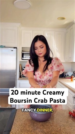 20 Minutes to the Best Crab Pasta You've Ever Made #EasyRecipe #PastaRecipe #FancyOnABudget