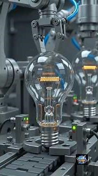 How A Bulb Made and Light up #bulb #manufacturing #facts #science #technology